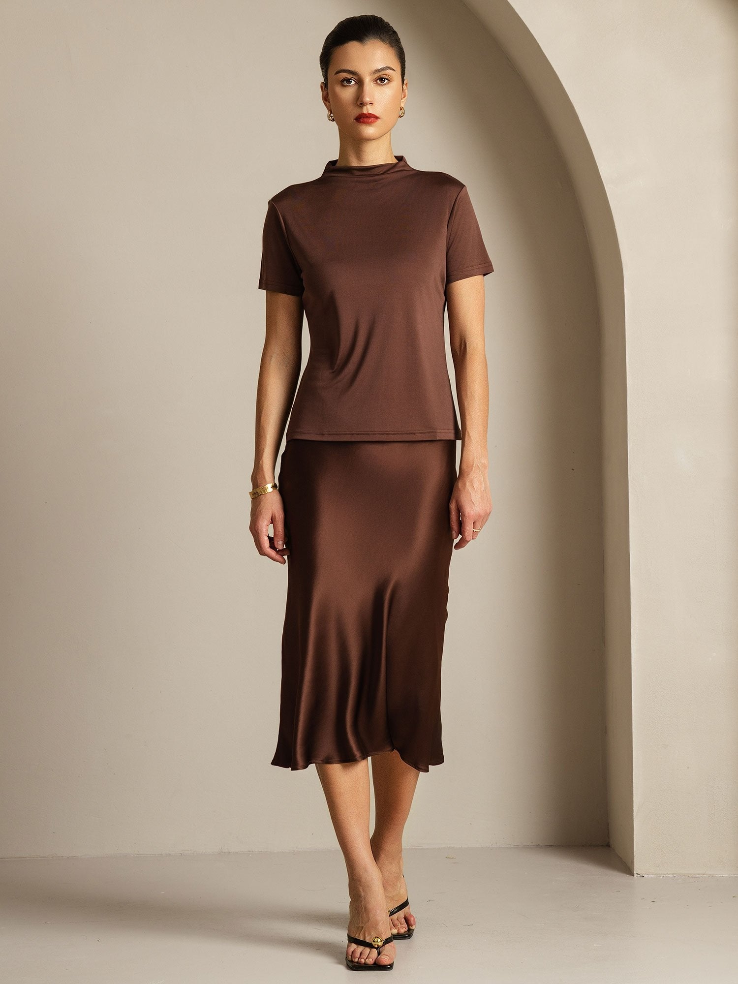 [Kaffe] SilkSilky-DK Silke Womens T-Shirt 006