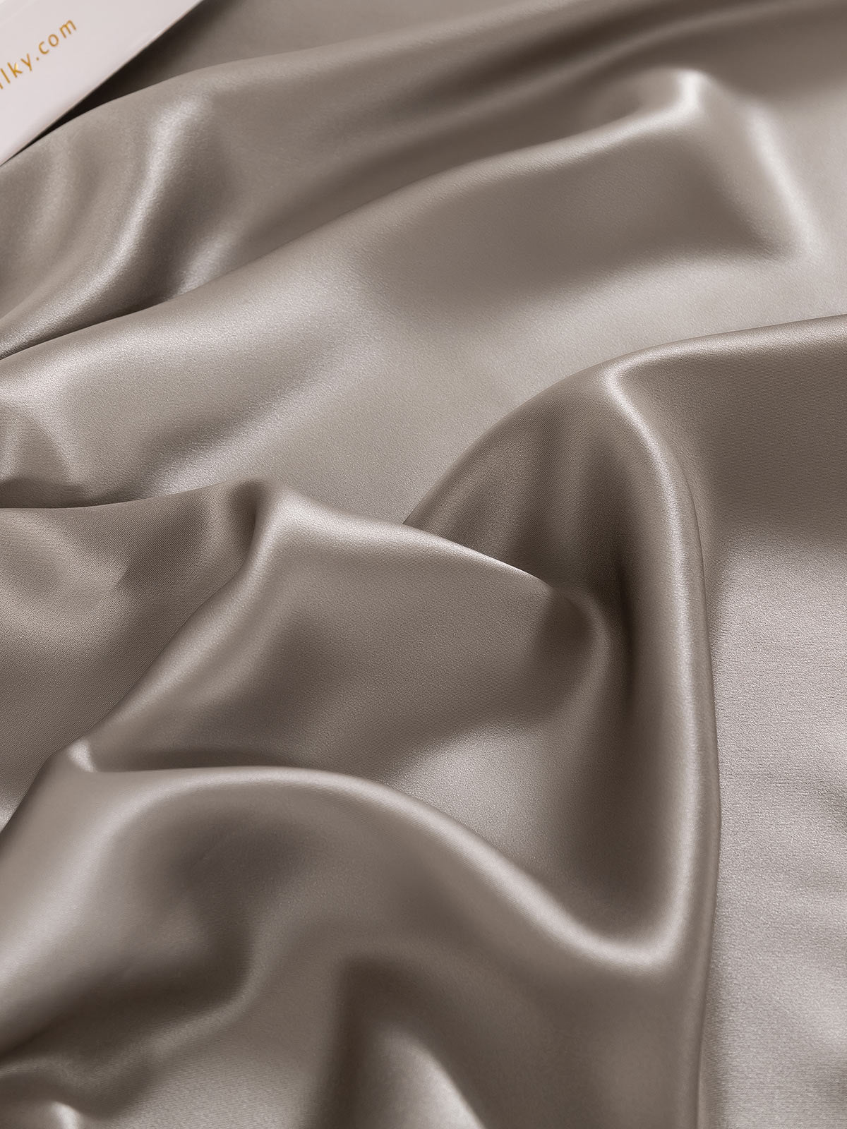 [Grå] SilkSilky-DK 19Momme Bedding Set 006