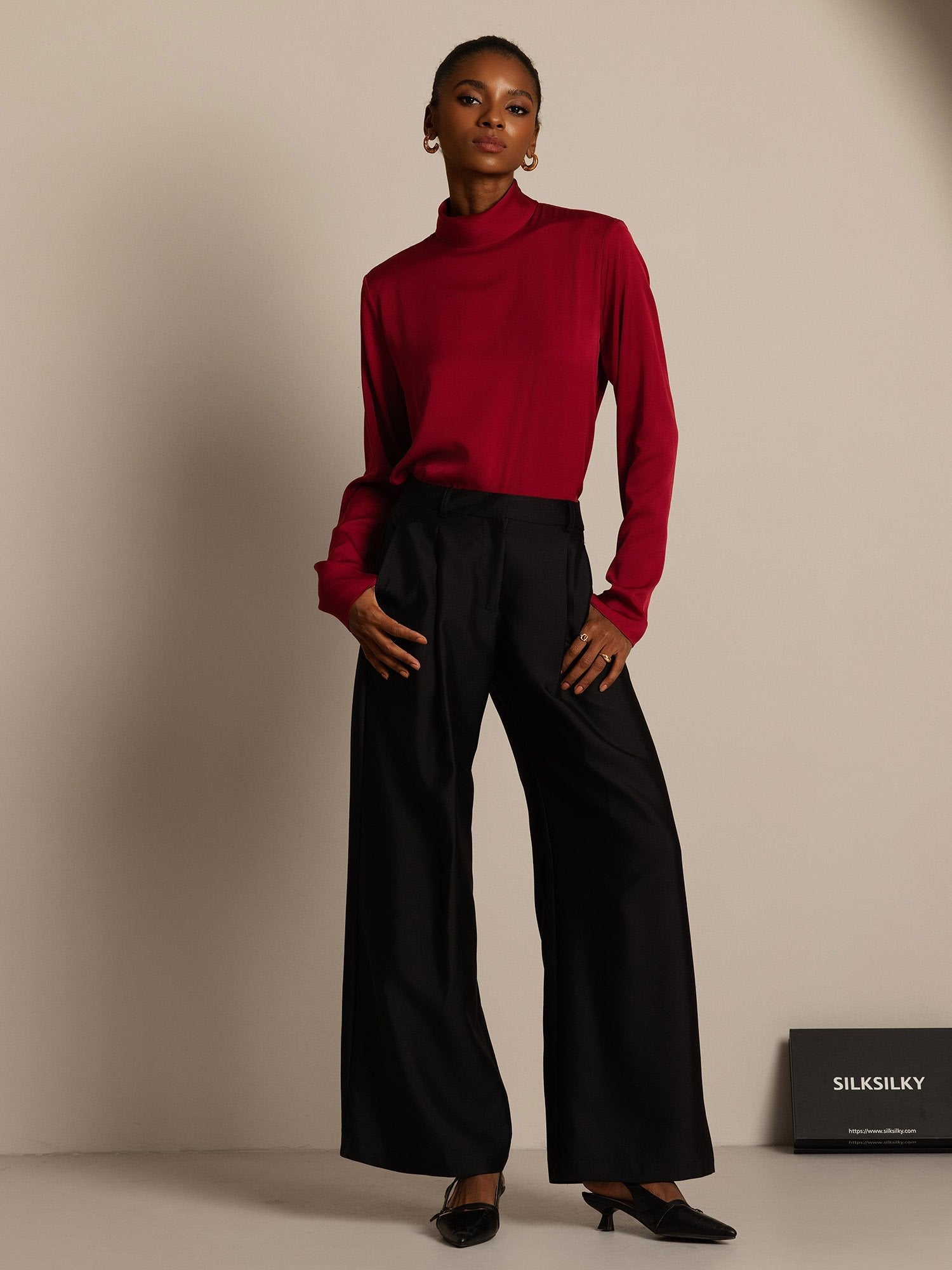 [Sort] SilkSilky-DK 32Momme Silke Womens Pants 005,