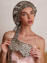 SilkSilky-DK Silke Sleep Cap Leopard 003