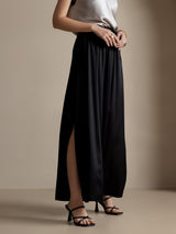 [Sort] SilkSilky-DK 19Momme Silke Split Damebukser 004