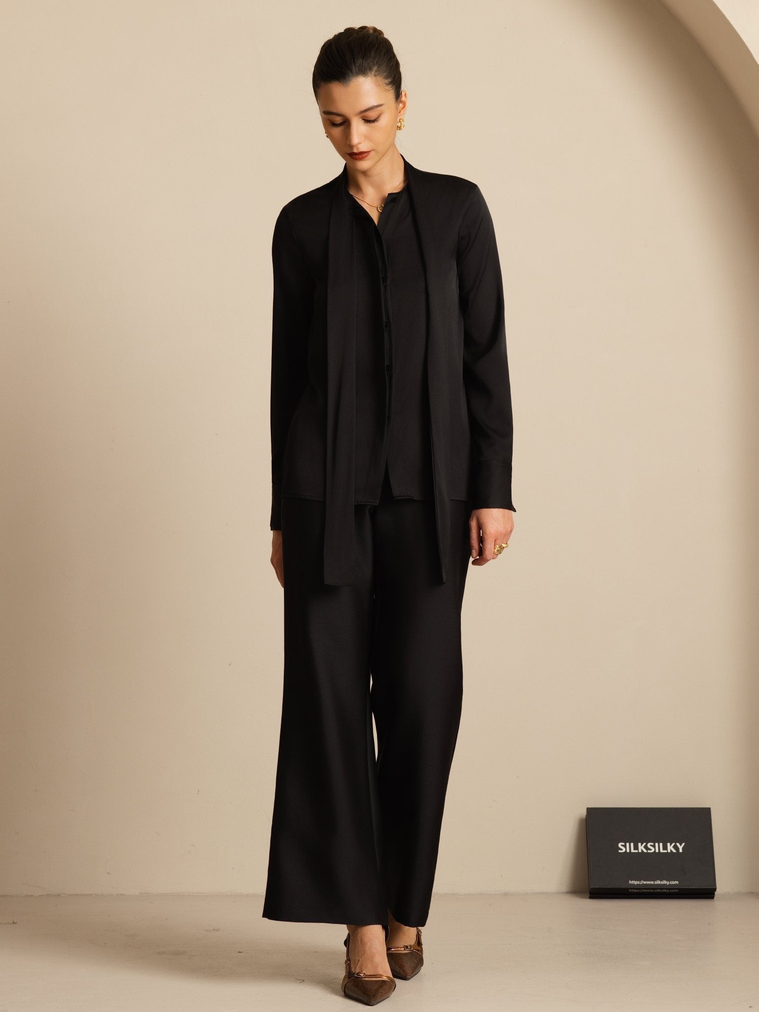 [Sort] SilkSilky-DK 19Momme Blouse 003