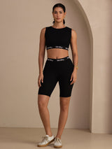 [Sort] SilkSilky-DK Sleeveless Crew Neck Women's Outfit Sets 007
