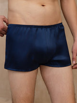 [Mørkeblå] SilkSilky-DK Mens Underwear 004
