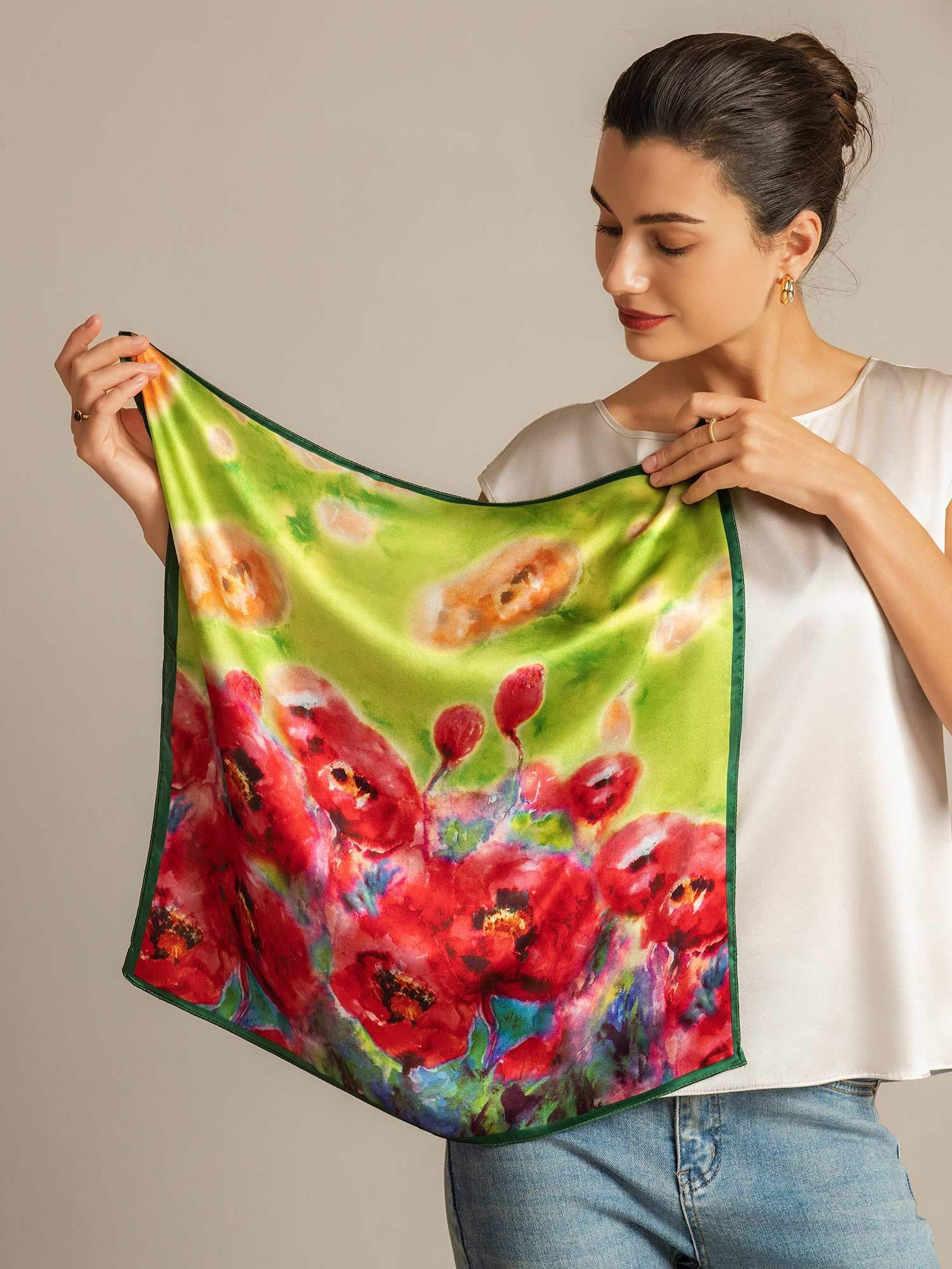 [P099] SilkSilky-DK Silke Scarf 003,