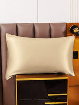 [Beige] SilkSilky-DK 19Momme Pillowcase 001