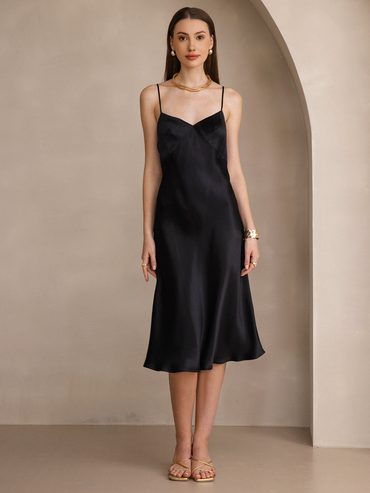 [Sort] SilkSilky-DK 19Momme Dress 004