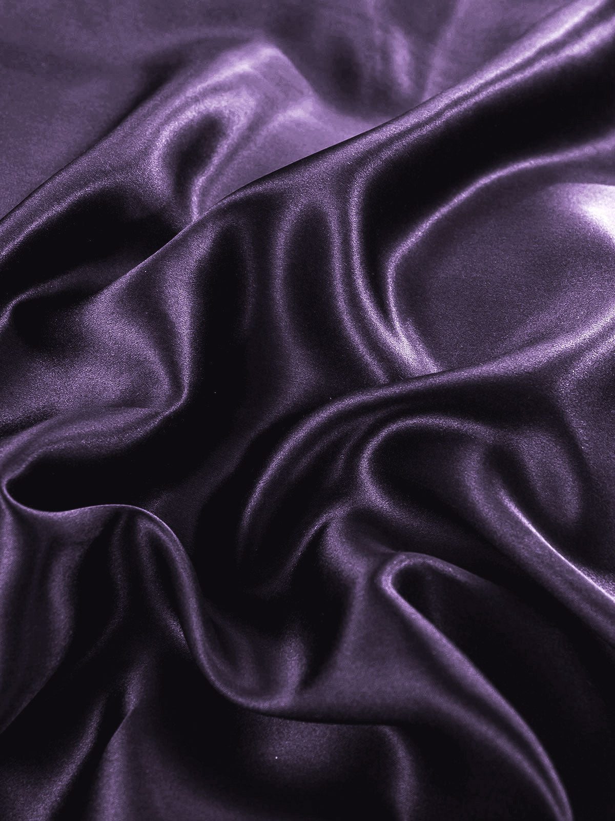 [Mørke Lilla] SilkSilky-DK 25Momme Bedding Set 006