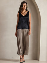 [Sort] SilkSilky-DK Sleeveless V Neck Camisole Top 009