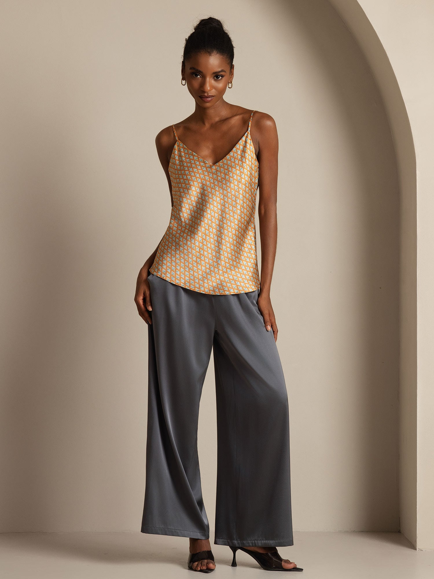 [Blomster] SilkSilky-DK Camisoles 006