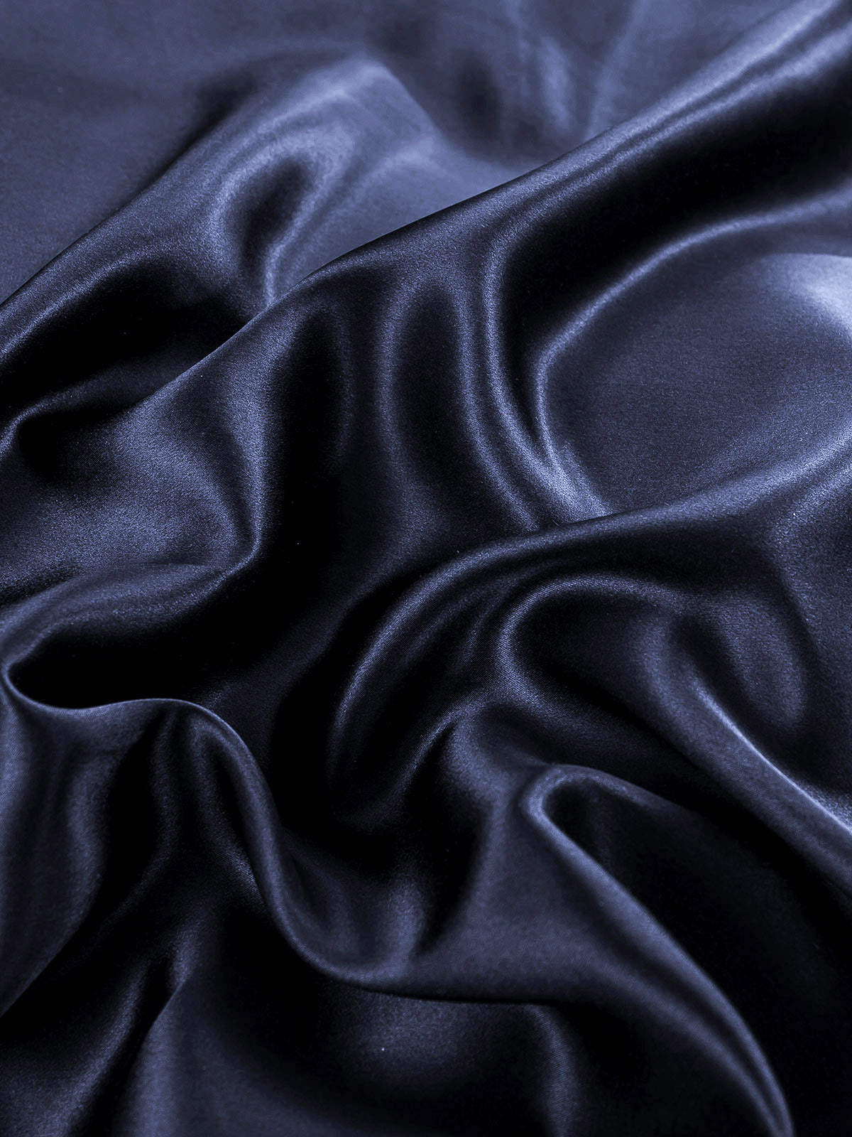 [Mørkeblå] SilkSilky-DK 25Momme Bedding Set 006