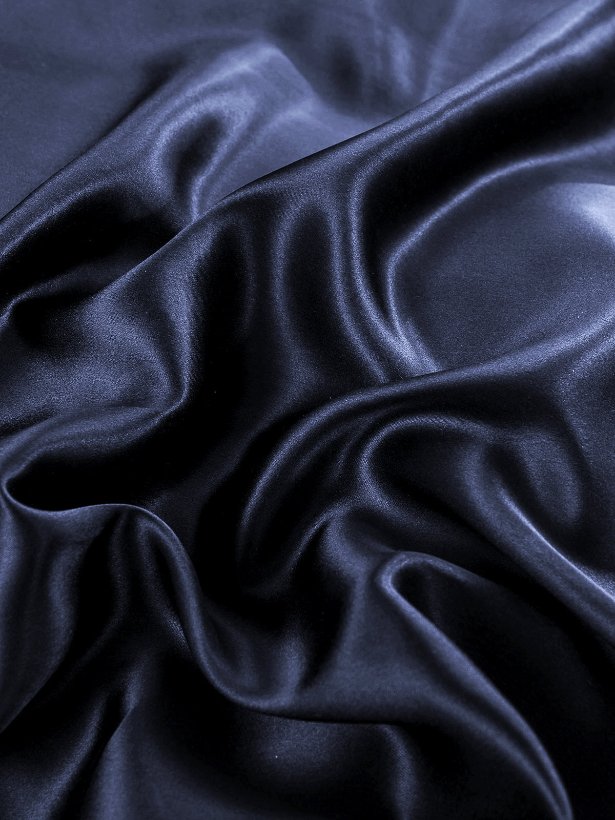 [Mørkeblå] SilkSilky-DK 19Momme Bedding Set 006