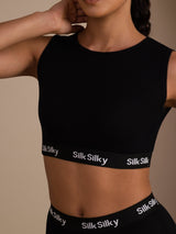 [Sort] SilkSilky-DK Sleeveless Crew Neck Women's Outfit Sets 006