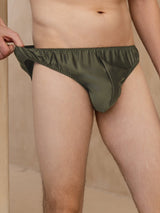 [Grøn] SilkSilky-DK Mens Underwear 004