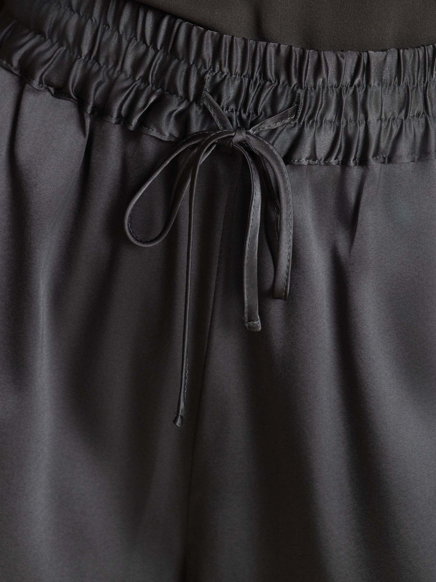 [Mørkegrå] SilkSilky-DK 19Momme Silke Womens Shorts 006