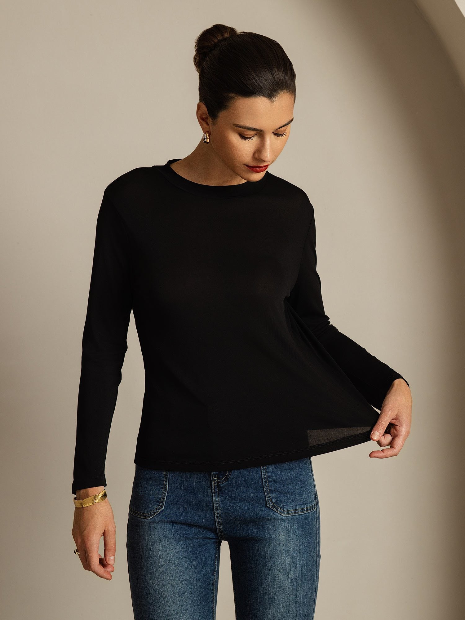 [Sort] SilkSilky-DK Silke Womens T-Shirt 003