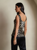 [Leopard] SilkSilky-DK 19Momme Silke Camisoles 002,