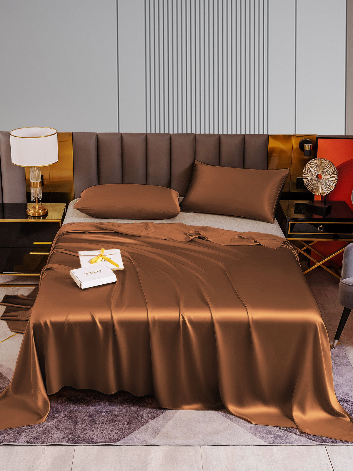 [Kaffe] SilkSilky-DK 22Momme Bedding Set 001
