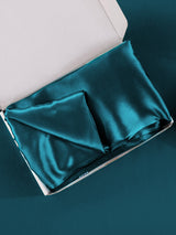 [Blågrøn] SilkSilky-DK 22Momme Pillowcase 005