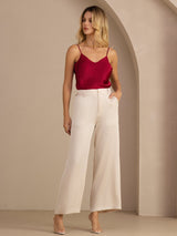 [Vin] SilkSilky-DK Sleeveless V Neck Camisole Top 007