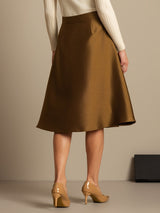 [Bronze] SilkSilky-DK 32Momme Silke Skirt 002