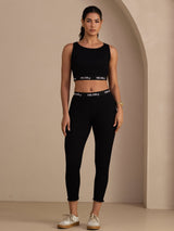[Sort] SilkSilky-DK Sleeveless Crew Neck Women's Outfit Sets 001