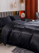 [Sort] SilkSilky-DK 19Momme Sengesæt 004
