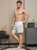 SilkSilky-DK Mens Sleep Bottoms Sølv 004