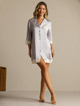 [Lavendel] SilkSilky-DK Silke Nightshirt 008