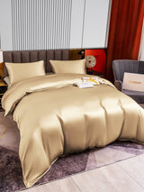 [Beige] SilkSilky-DK 22Momme Bedding Set 004,