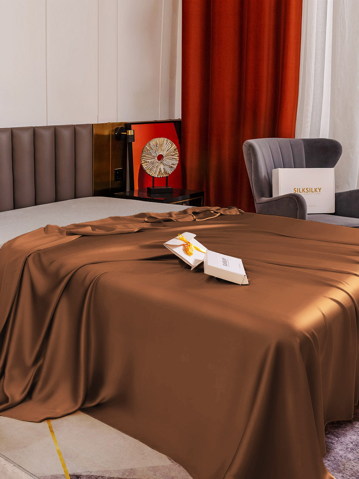 [Kaffe] SilkSilky-DK 19Momme Sheet 005