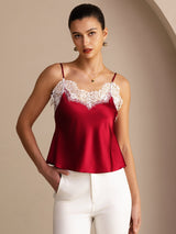 [Vin] SilkSilky-DK V Neck Camisole Top 001