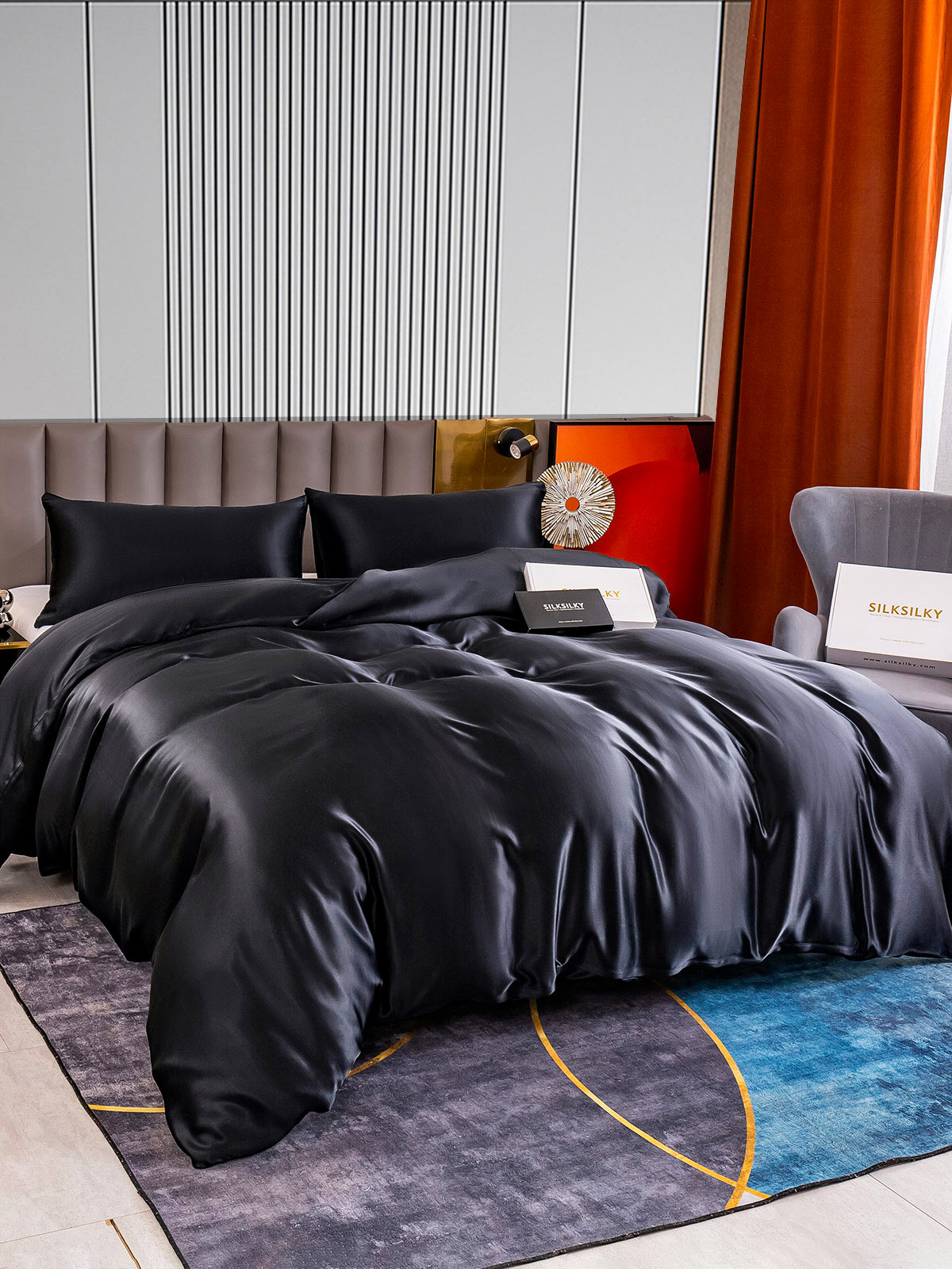 [Sort] SilkSilky-DK 22Momme Bedding Set 003