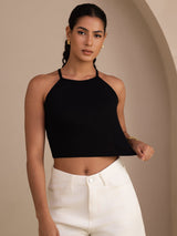 [Sort] SilkSilky-DK Sleeveless Crew Neck Camisole Top 004