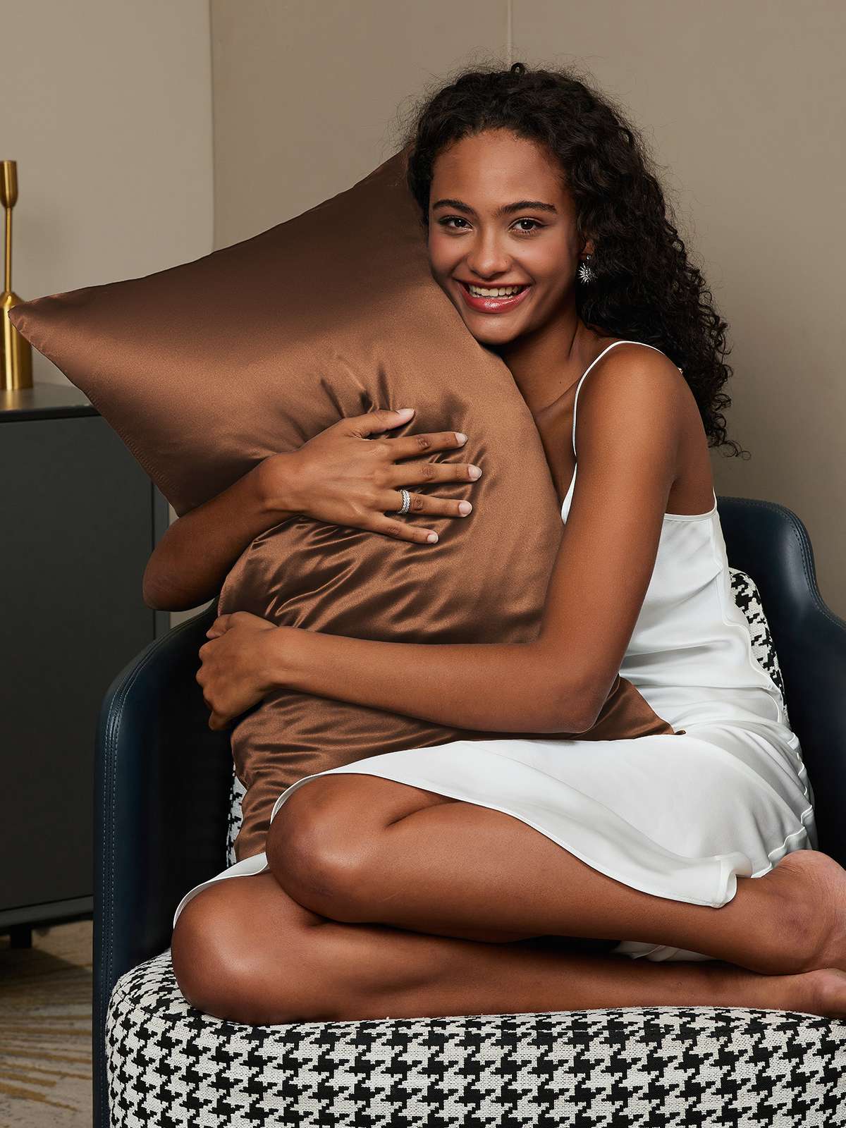 [Kaffe] SilkSilky-DK 19Momme Pillowcase 002