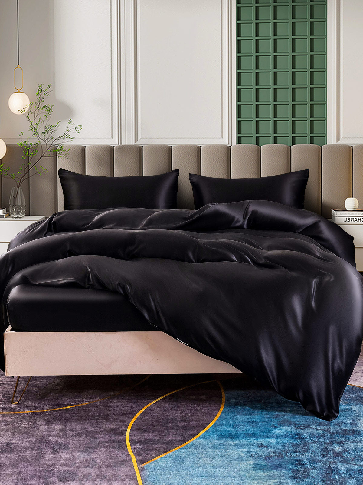 [Sort] SilkSilky-DK 25Momme Bedding Set 004