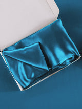 [Blågrøn] SilkSilky-DK 19Momme Pillowcase 005