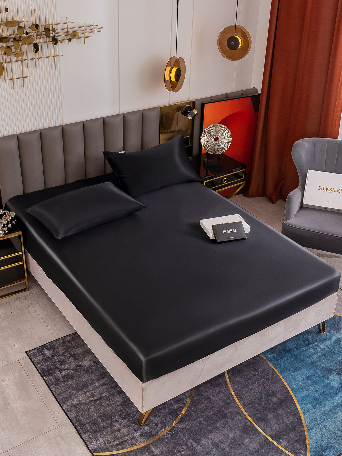 [Sort] SilkSilky-DK 19Momme Bedding Set 001