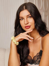 [Lysegul] SilkSilky-DK Scrunchie 004