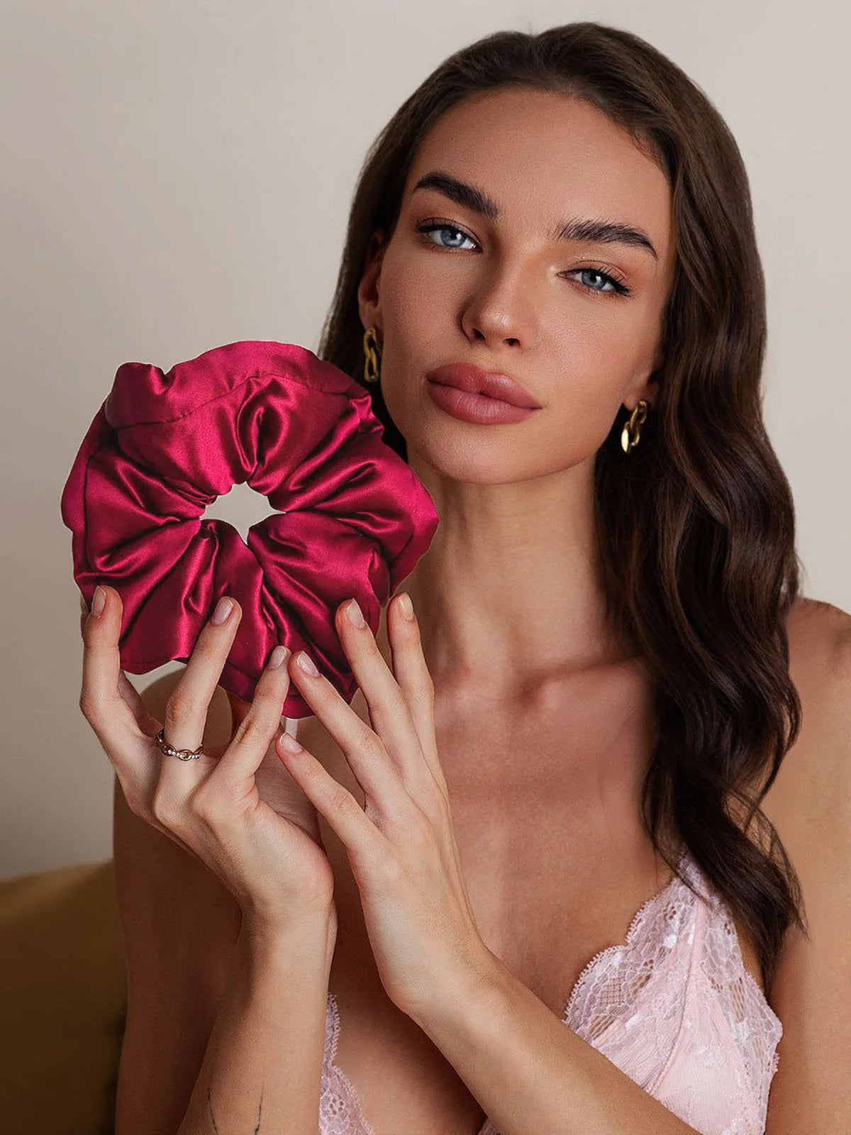 [Vin] SilkSilky-DK Silke Scrunchie 002
