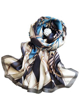 [P087] SilkSilky-DK Pure Silk Scarf 001