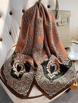 [P074] SilkSilky-DK Pure Silk Scarf 001