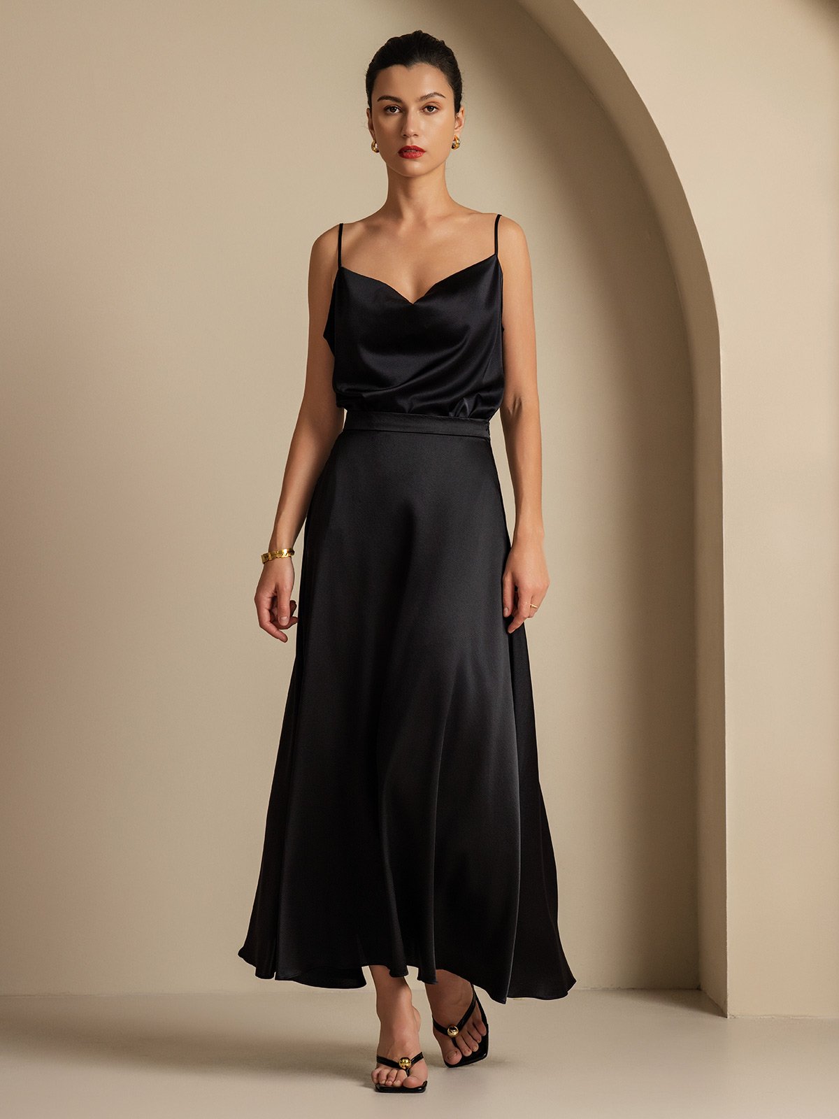 [Sort] SilkSilky-DK 19Momme Silke Womens Outfit Sets 001,