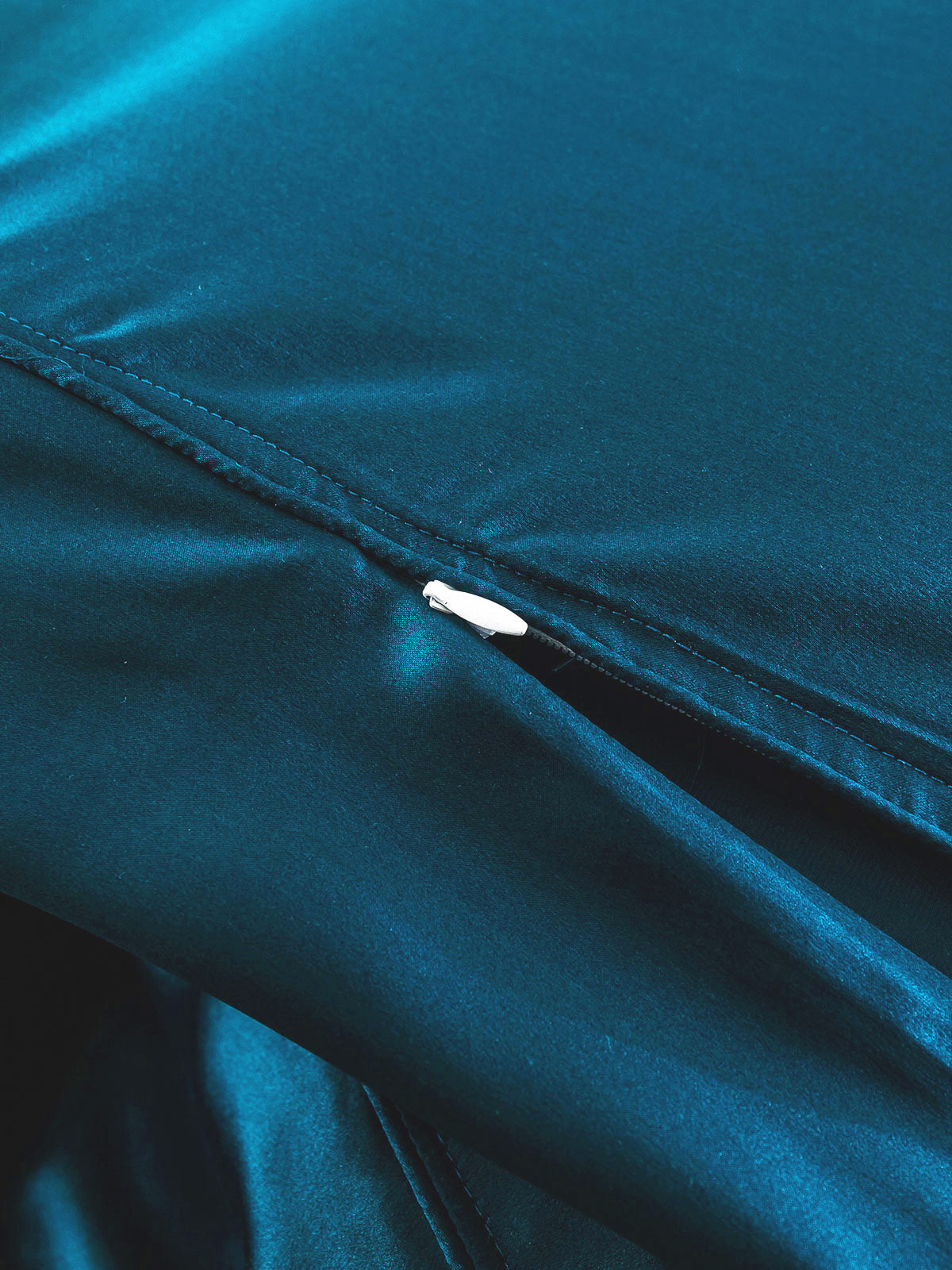 [Blågrøn] SilkSilky-DK 22Momme Bedding Set 006
