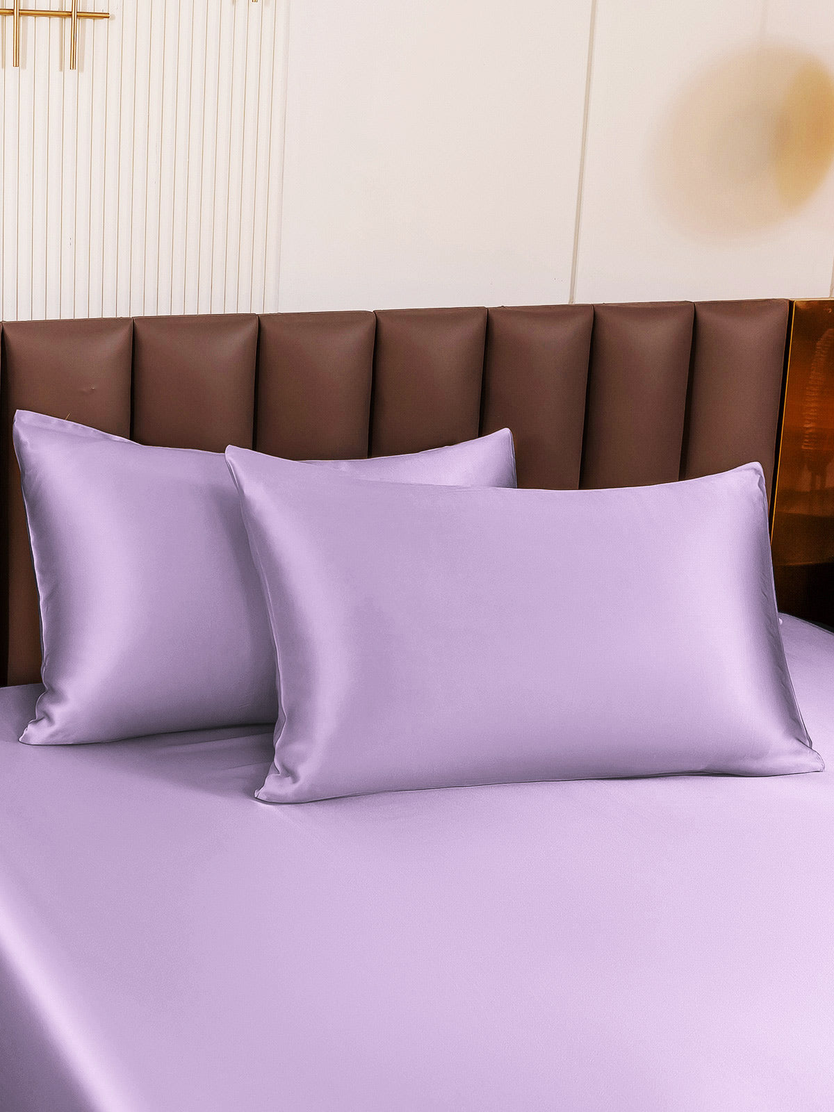 SilkSilky-DK 19Momme Pillowcase Lavendel 003