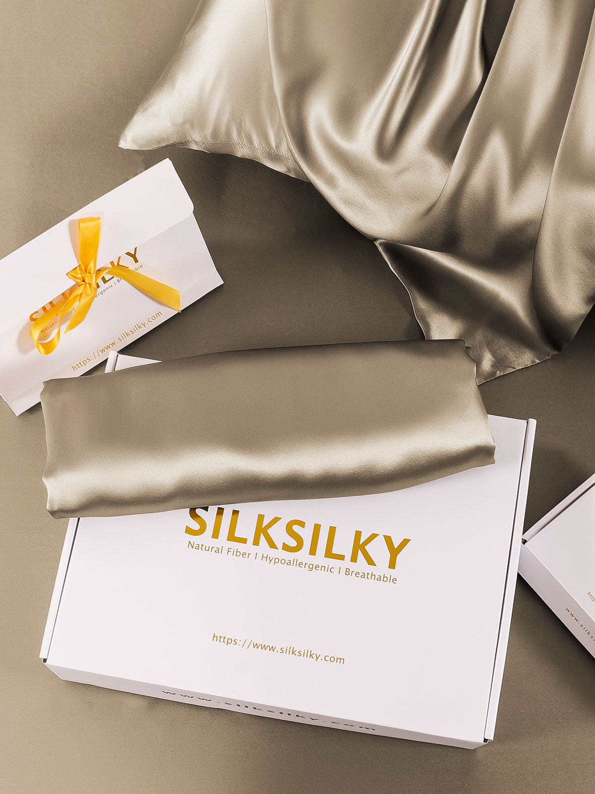 [Kaki] SilkSilky-DK 19Momme Pillowcase 007