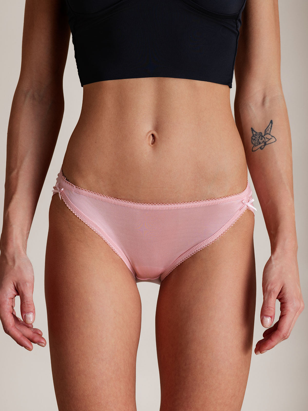 [Lyserød] SilkSilky-DK Panty 001