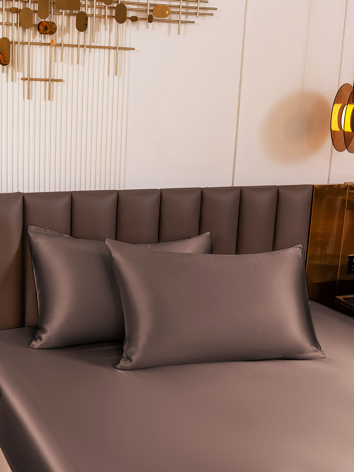 [Brun] SilkSilky-DK 19Momme Pillowcase 001