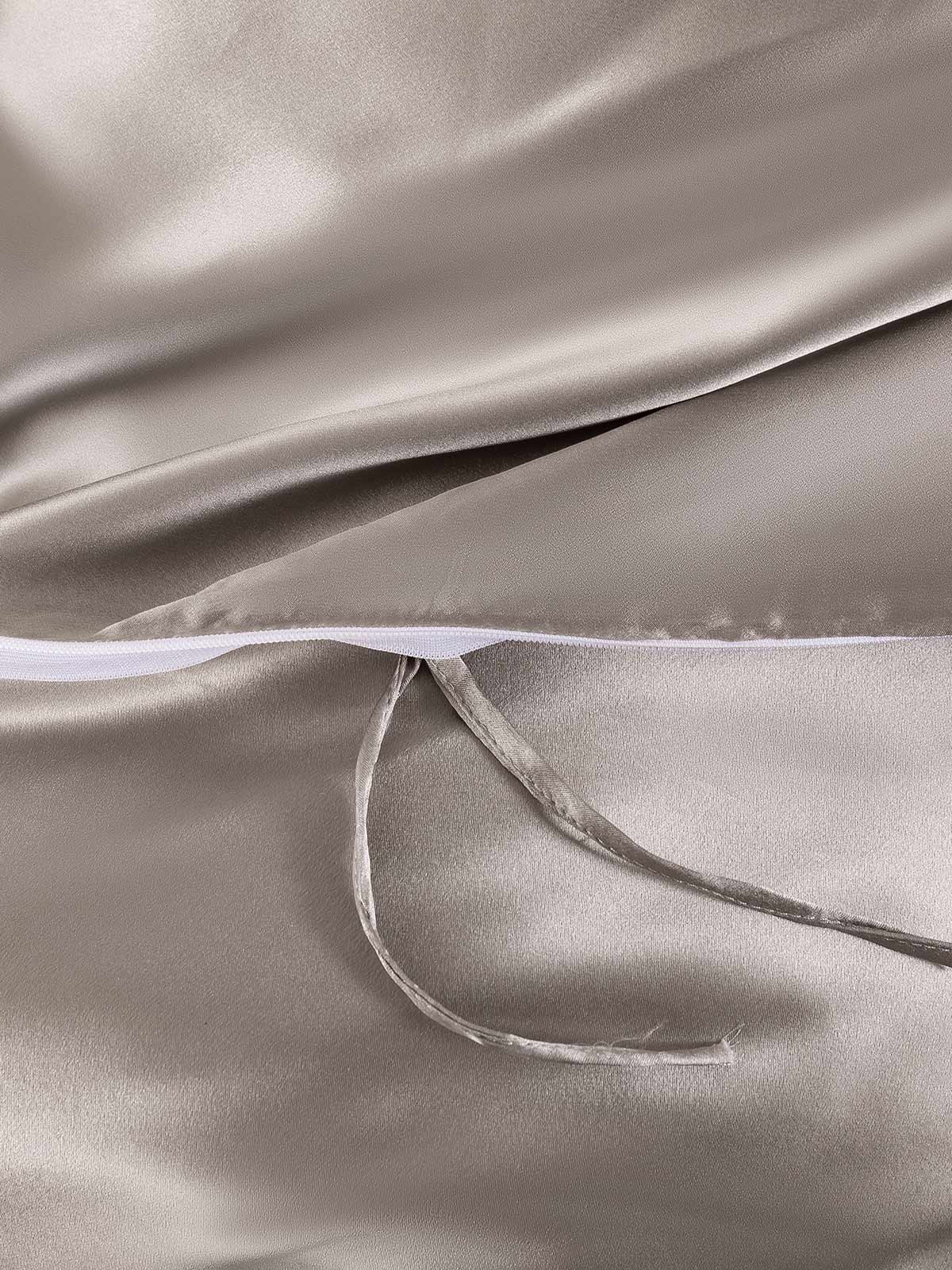 [Grå] SilkSilky-DK 19Momme Bedding Set 007