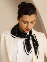 [P105] SilkSilky-DK Pure Silk Scarf 003